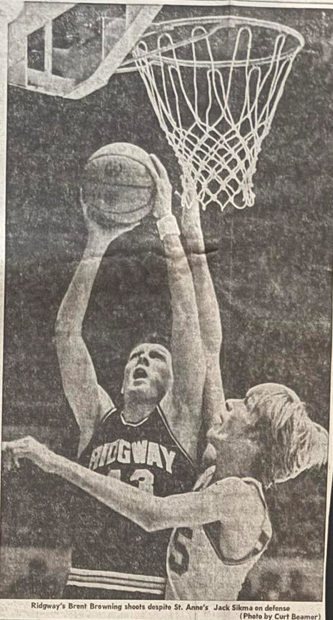 Brent Browning vs Jack Sikma State Tournament