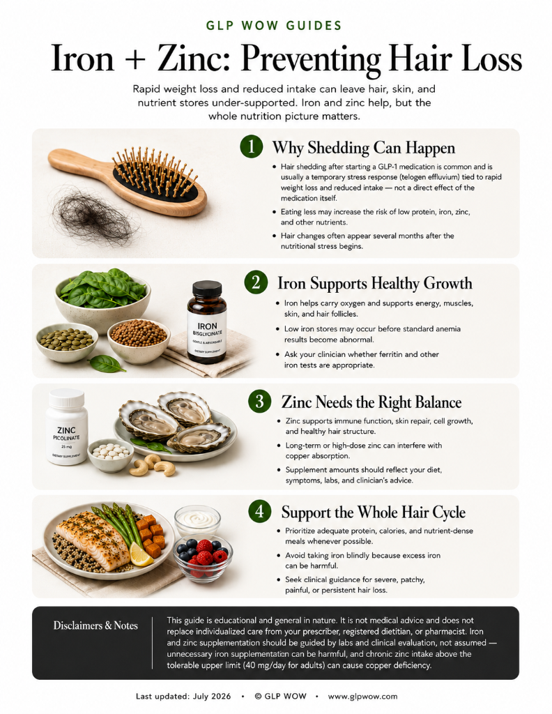 Iron + Zinc: Hair Health cover