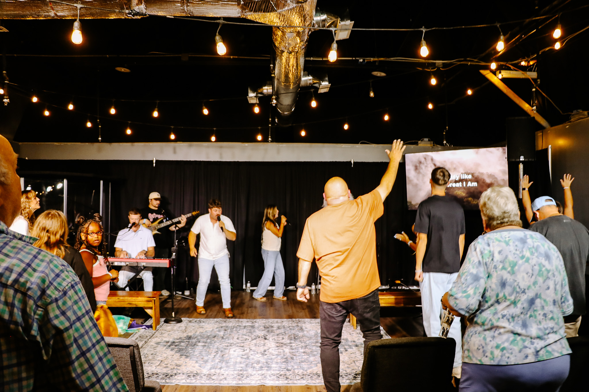 Worship gathering at The Storehouse