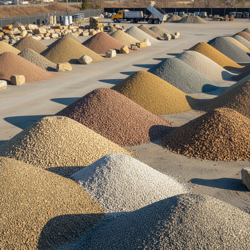 Wholesale landscaping rock — bulk gravel, river rock and stone
