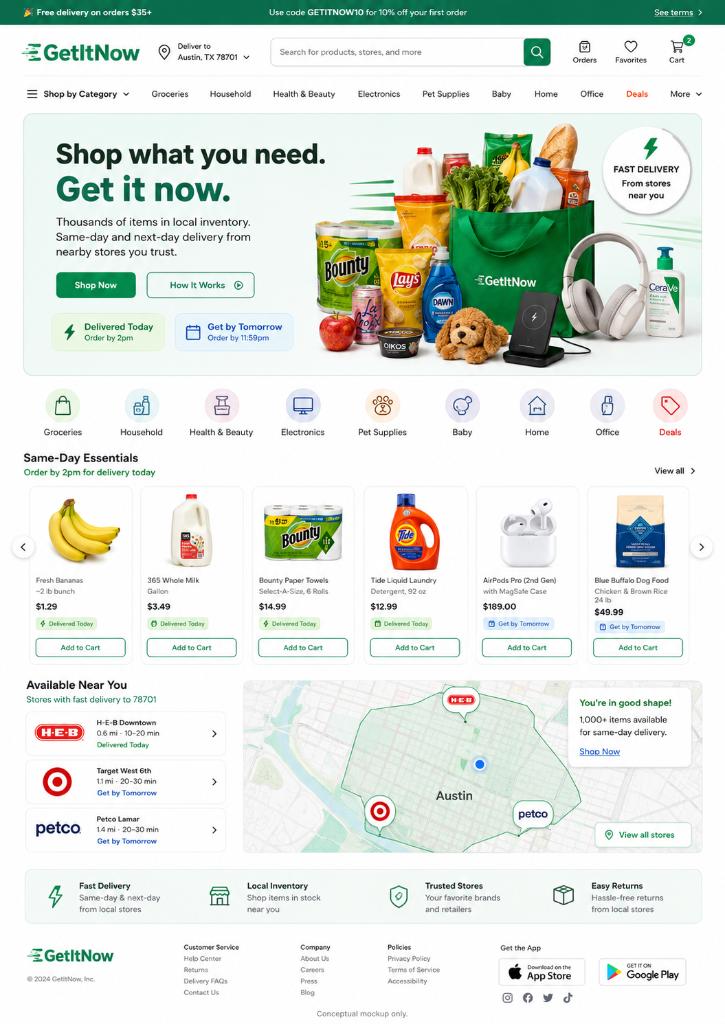 Instant Commerce preview