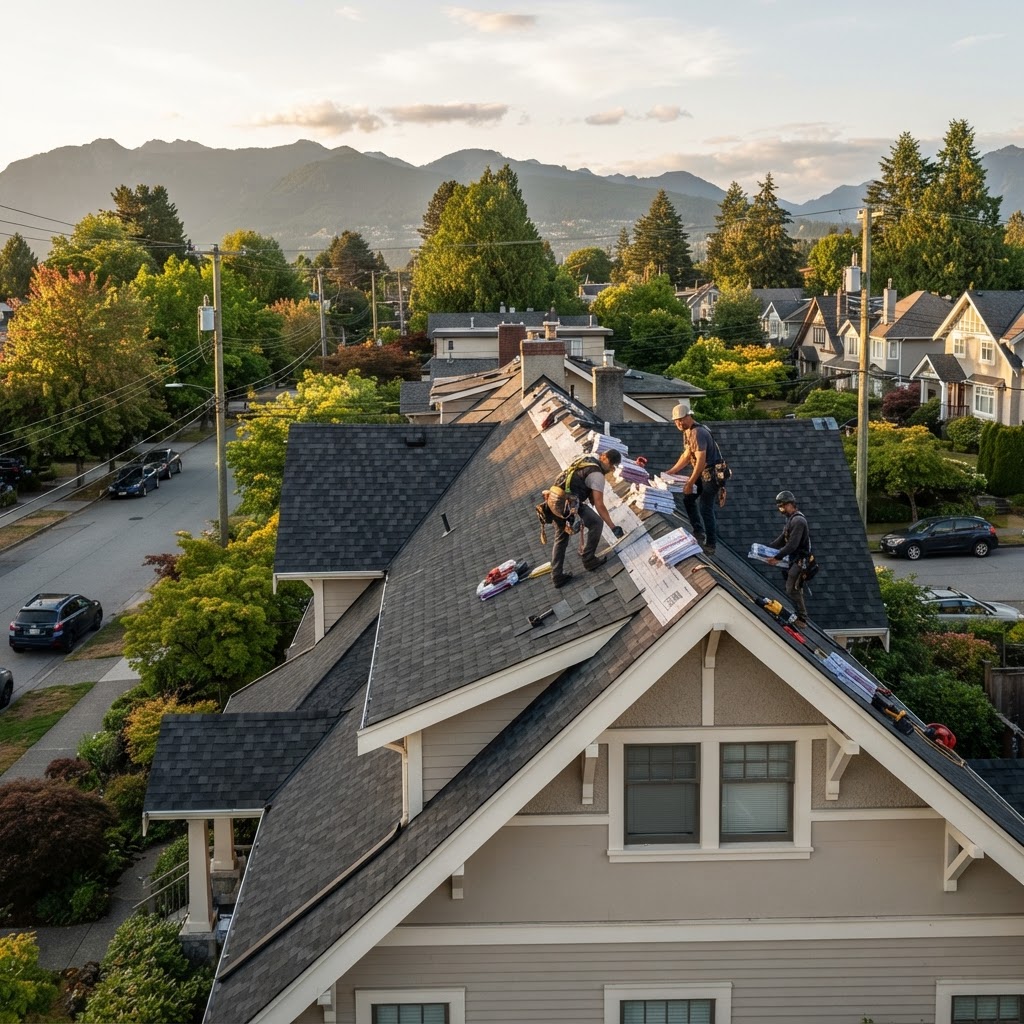 residential roofing services Vancouver BC roofing