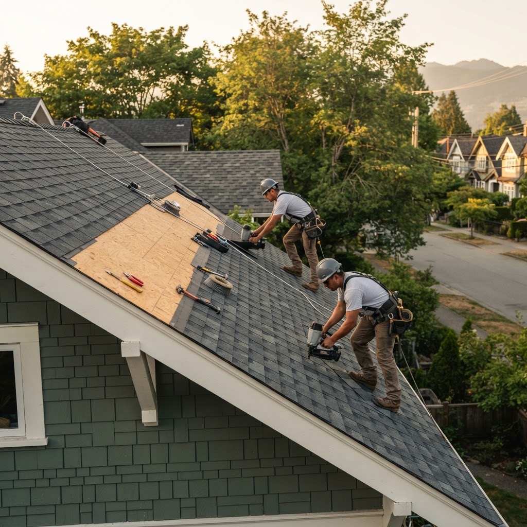 roof replacement cost vancouver building code compliance
