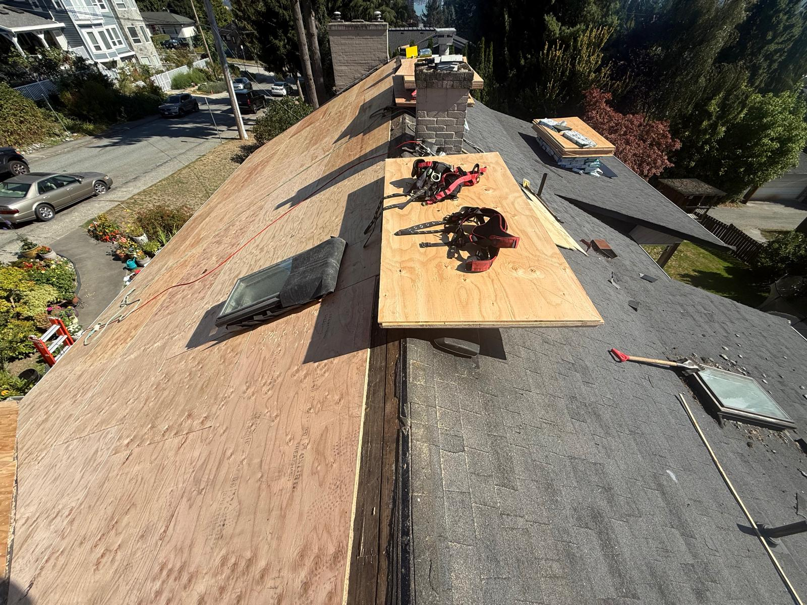 Home with roof
