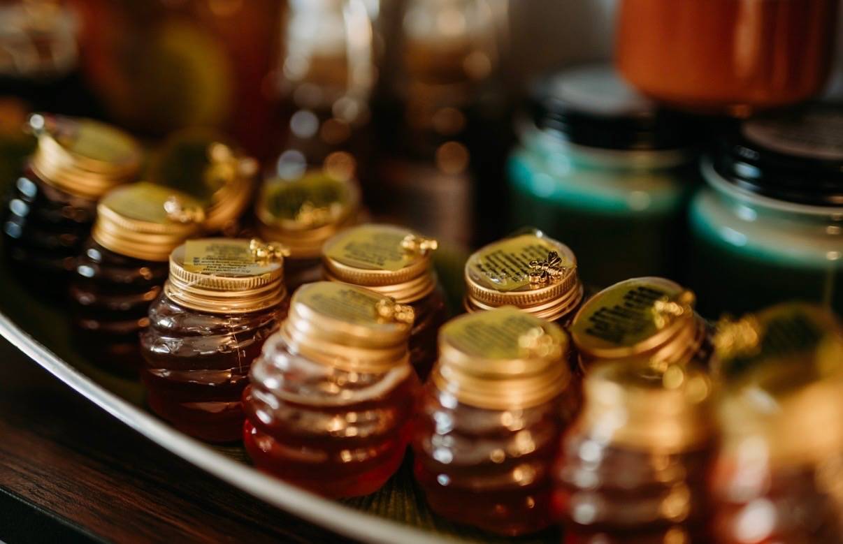 Skep Honey Jars