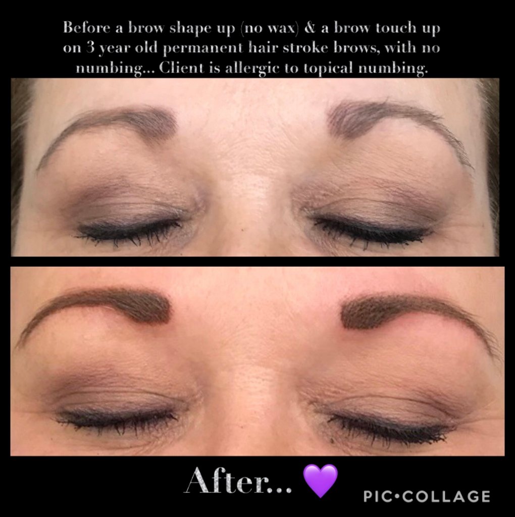 3-Year Brow Touch Up