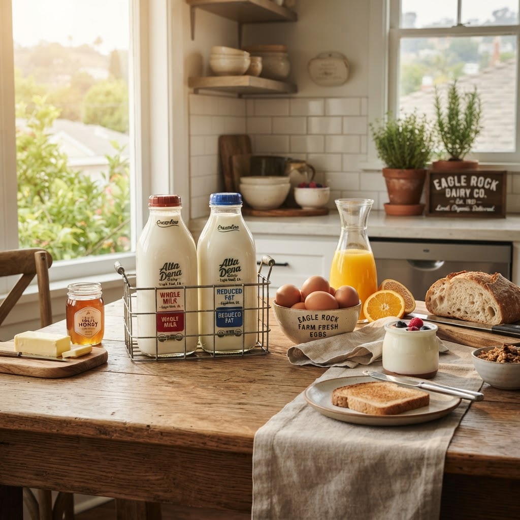 Is Delivered Milk Organic and Local?