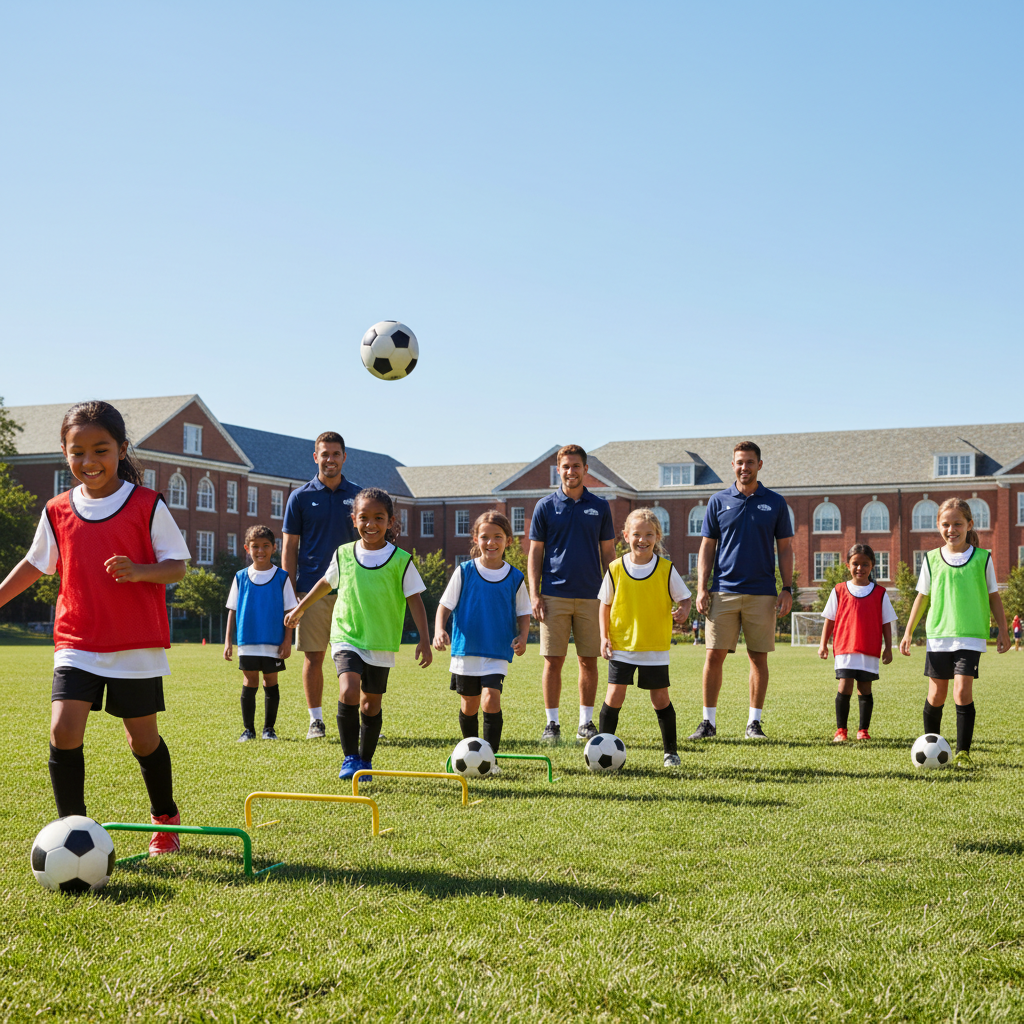 SJU Soccer Camp Training