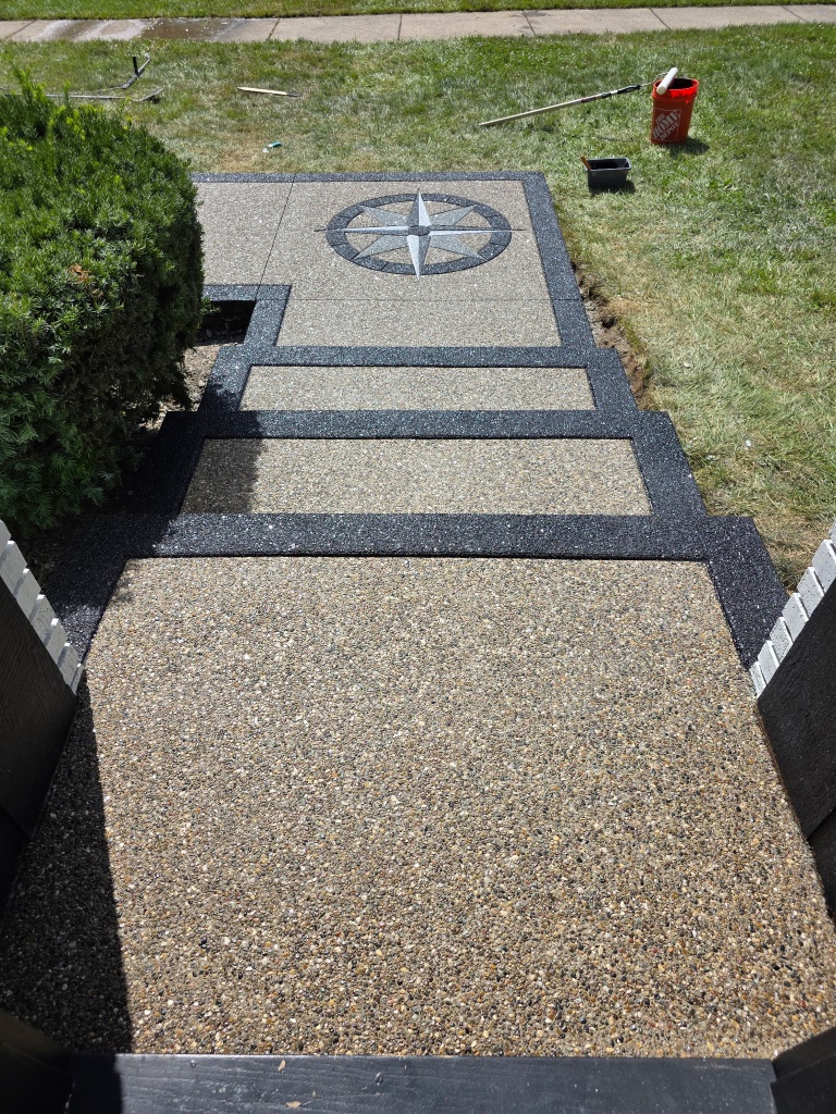 Compass Rose Walkway