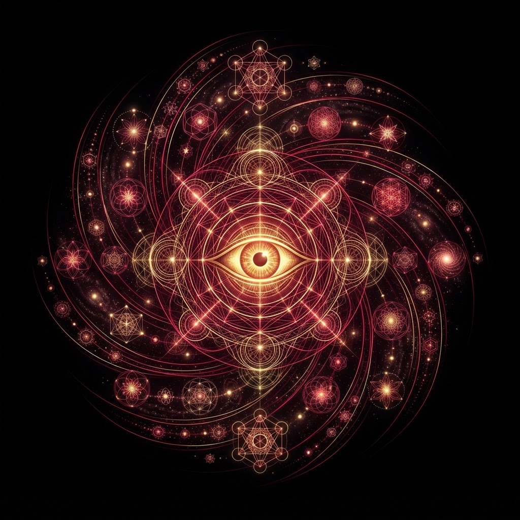 Geometria 12 — Eu sou o criador — propósito com profunda paciência