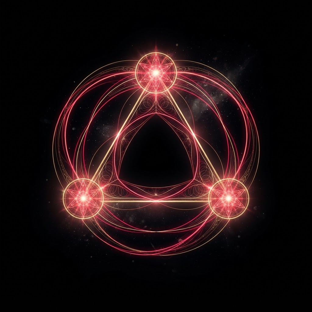 Geometria 08 — A tríade cósmica — a permissão para fluir