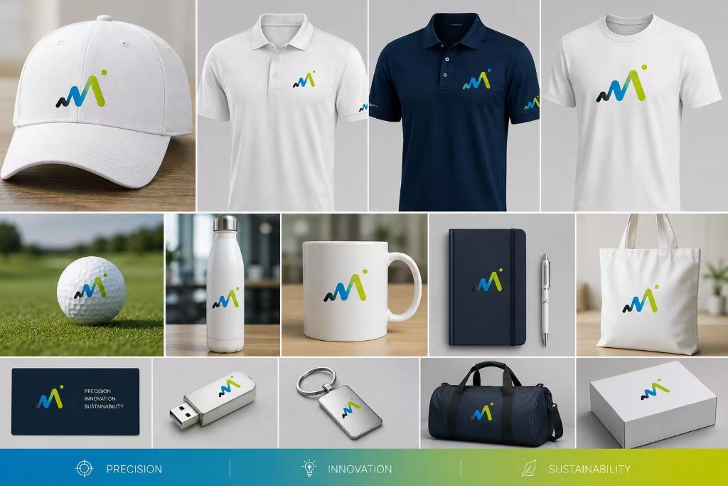 MMG branded merchandise including apparel, mugs, bottles, and accessories
