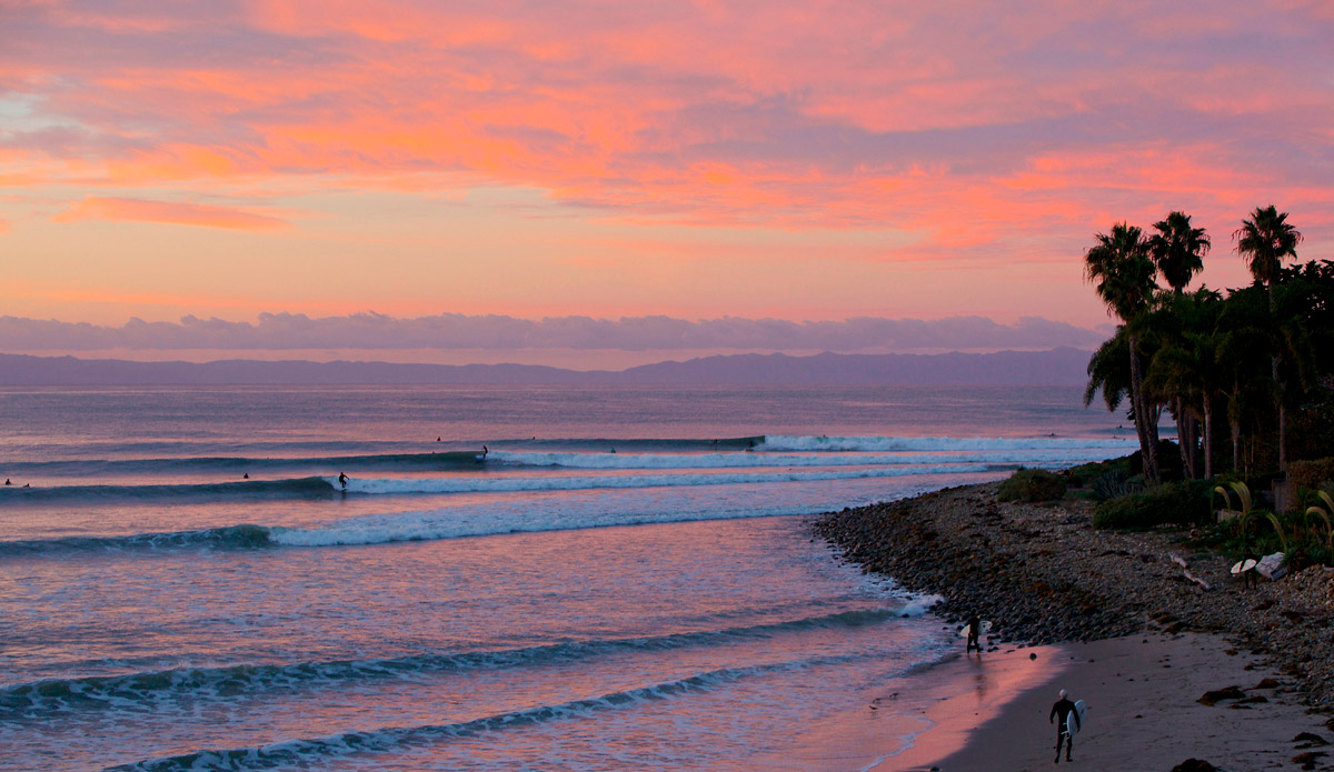 Rincon surf break