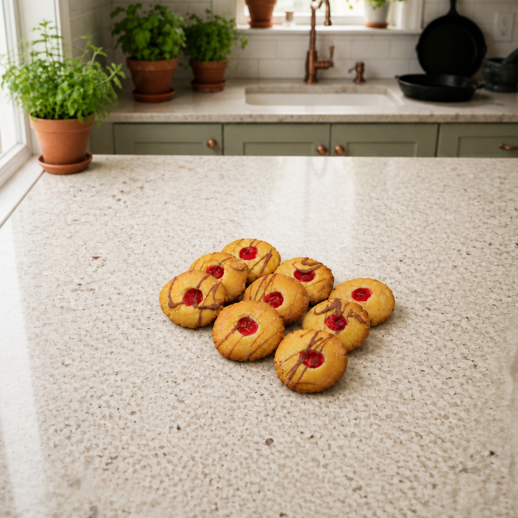 Jam Thumbprint Cookies