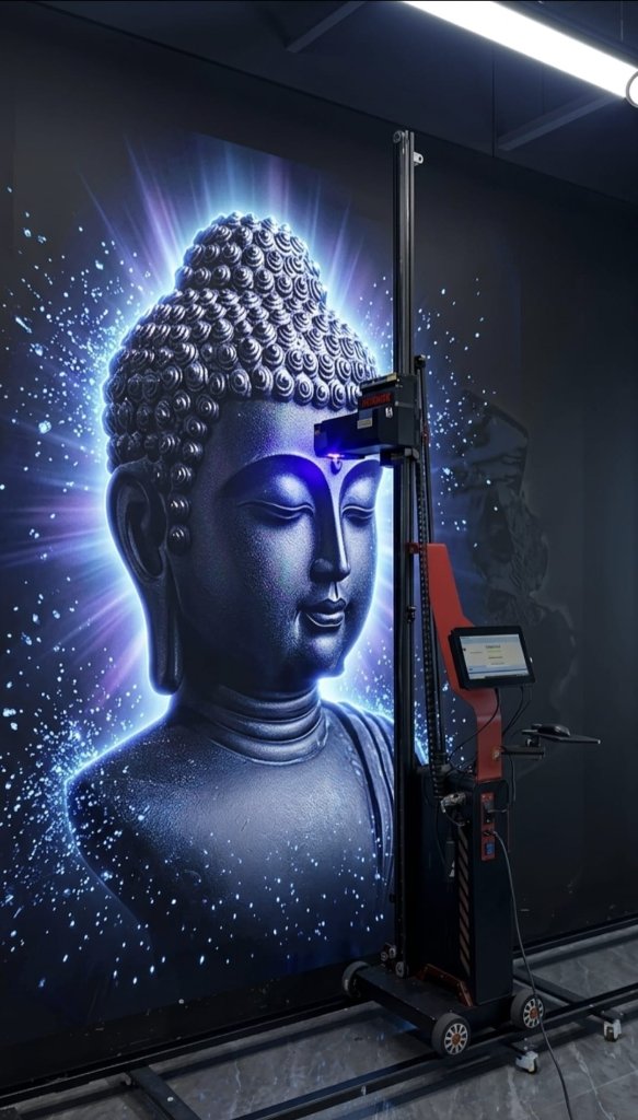 Glowing Buddha