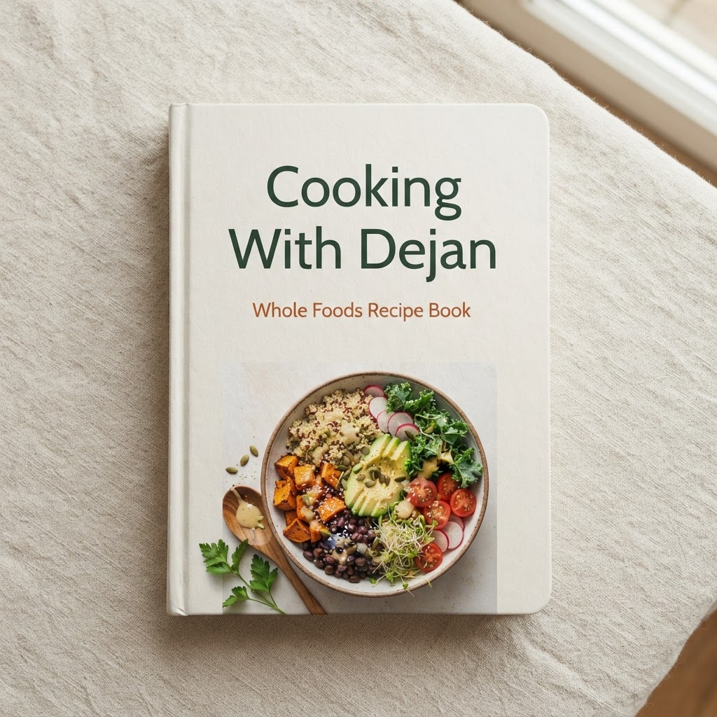 Cooking With Dejan: Whole Foods Recipe Book