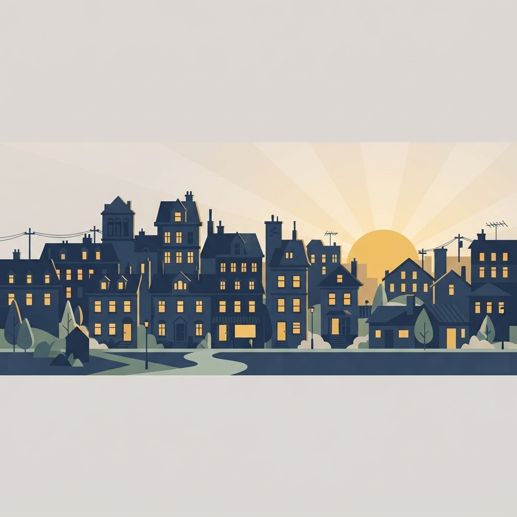 Neighborhood illustration