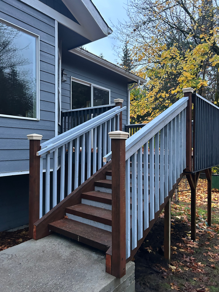 Cedar Deck Stair