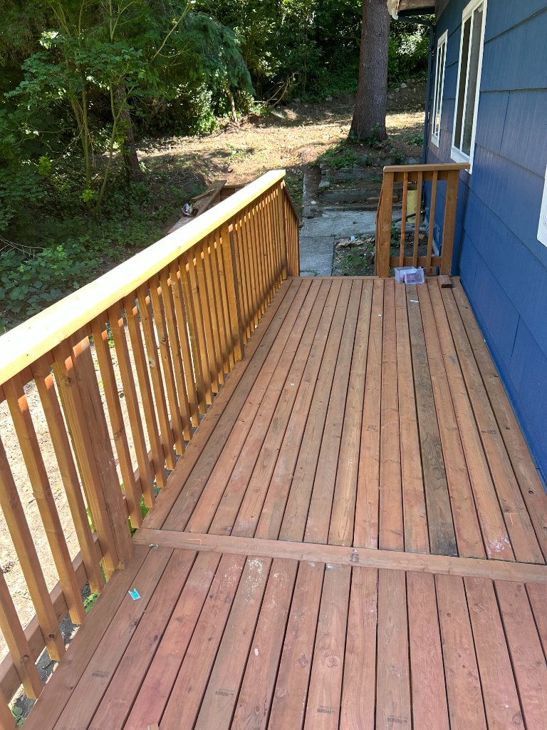Pressure-Treated Deck Build