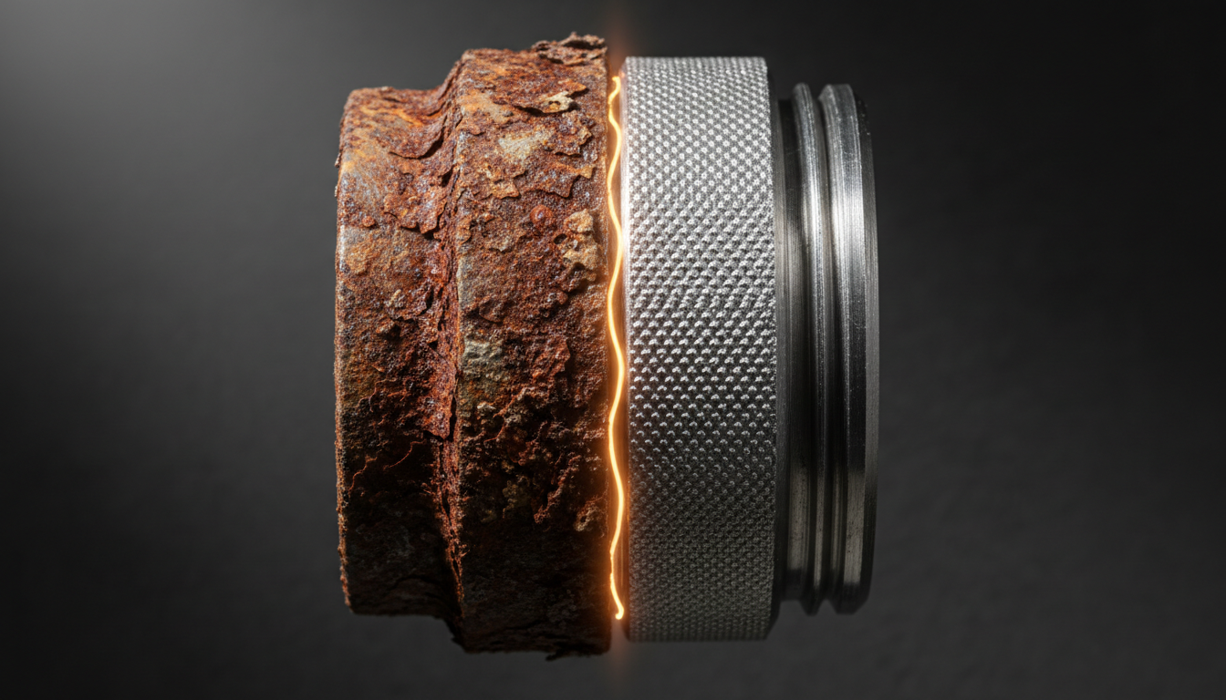 PIPE FITTING DESCALING