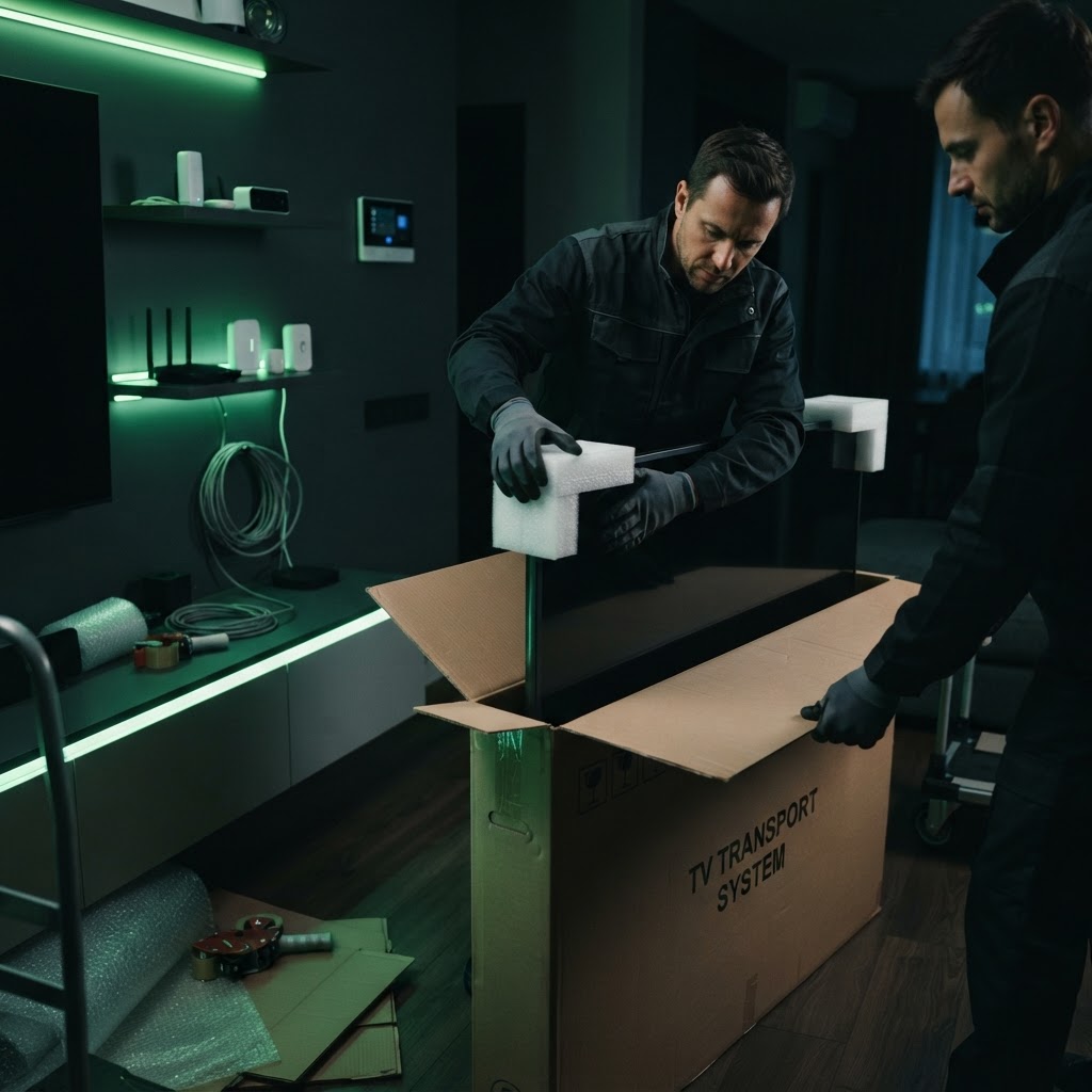 How to Safely Transport Your Television