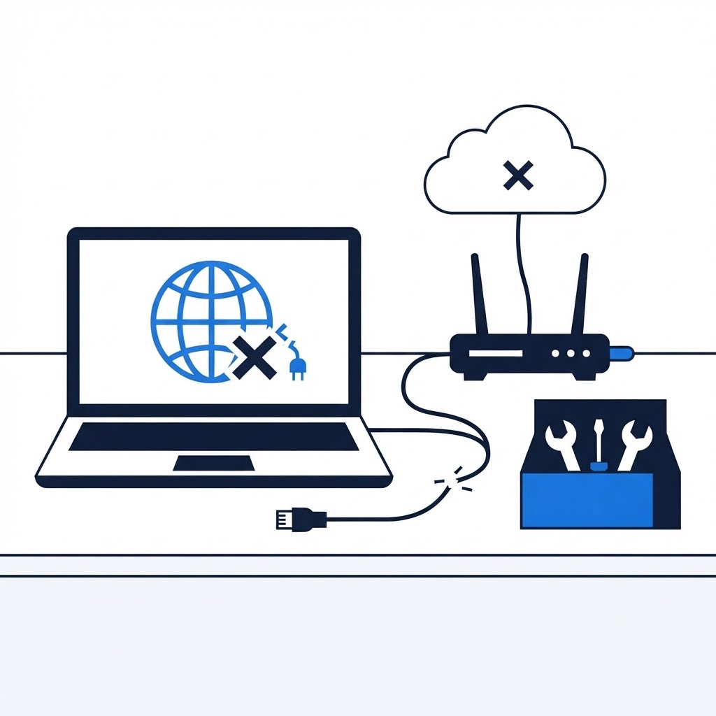 How to Fix the "Connected, No Internet" Error