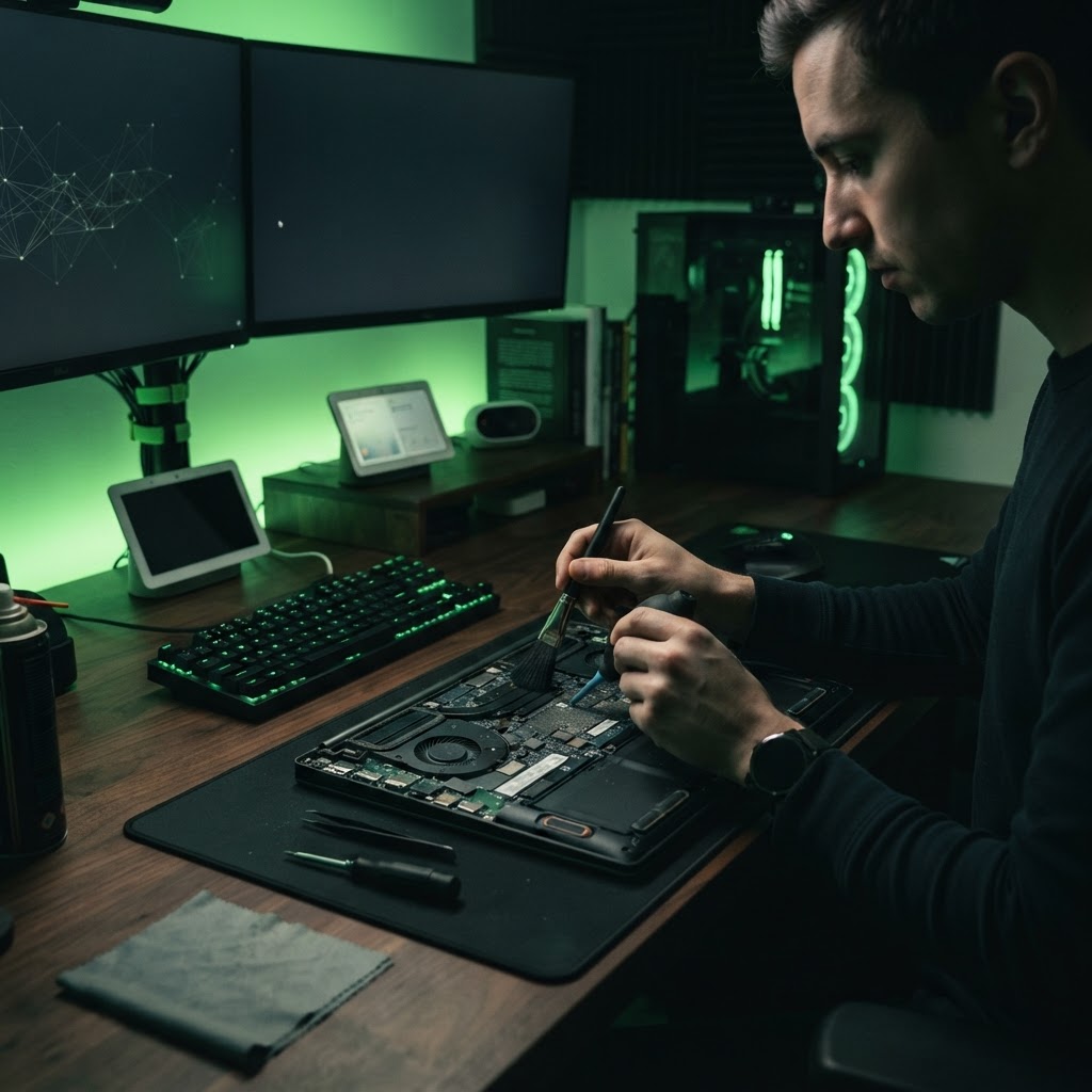Cleaning Dust From Your Laptop for Better Performance