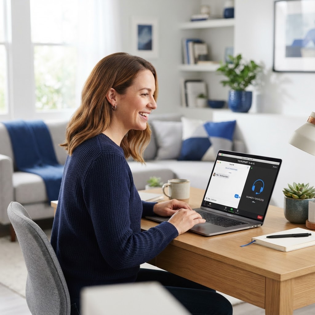 Remote tech support from the comfort of home