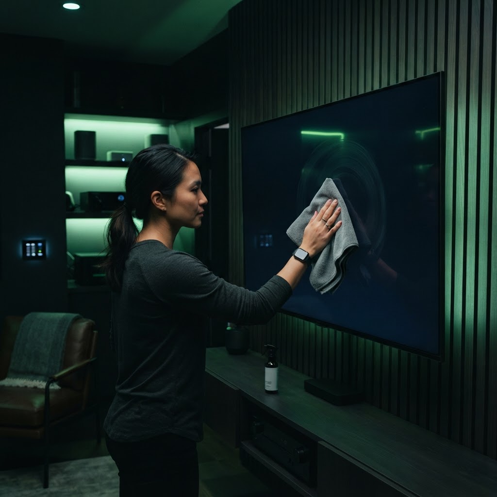 How to Properly Clean a TV Screen