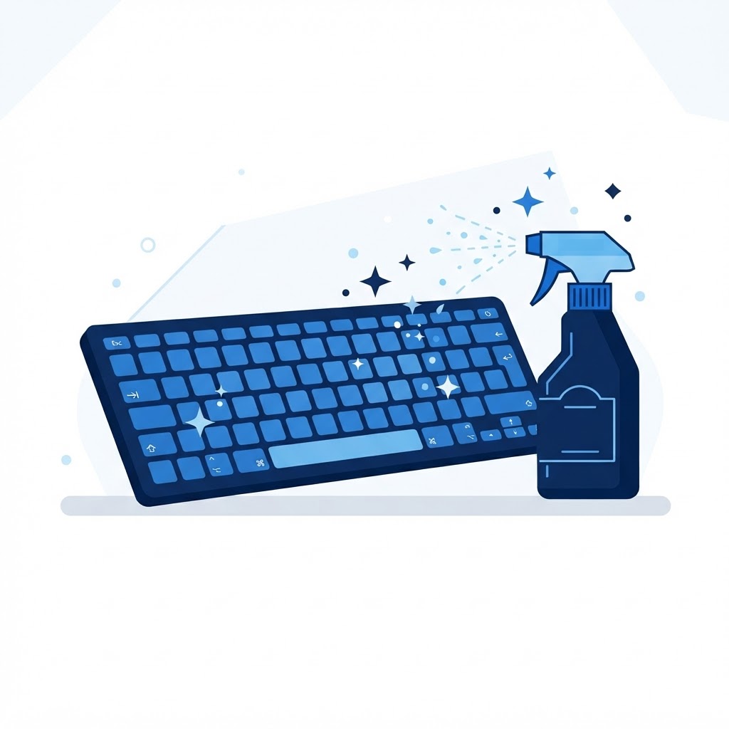 How to Clean and Sanitize Your Computer Keyboard