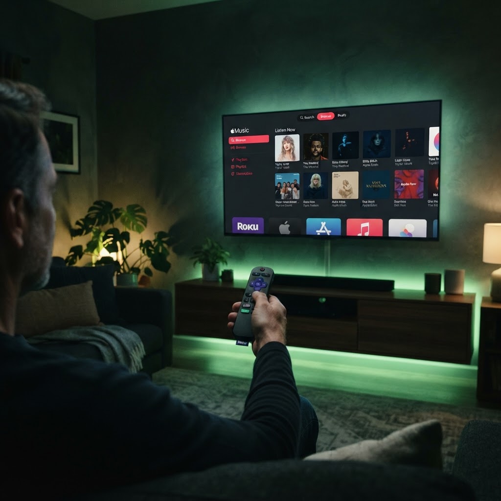 Getting Apple Music on Your Roku