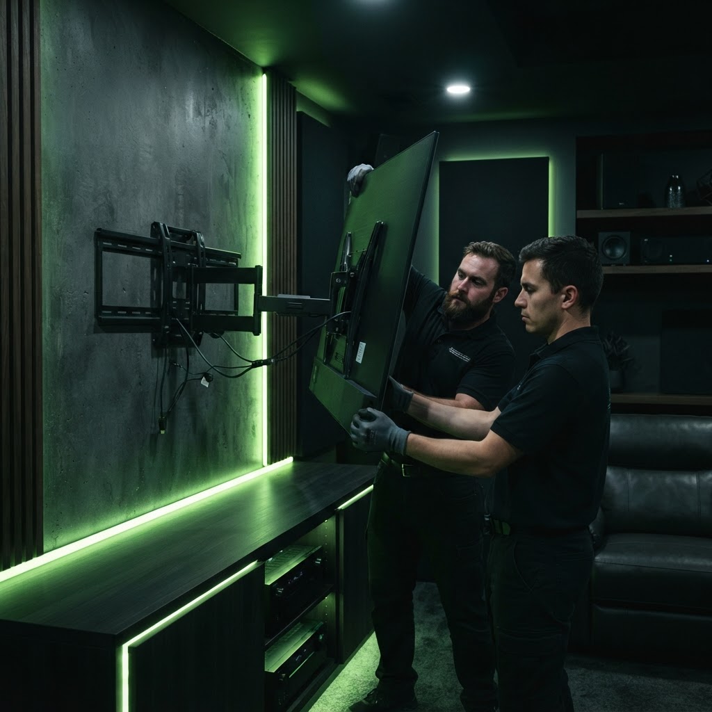 Safely Removing a TV From a Wall Mount