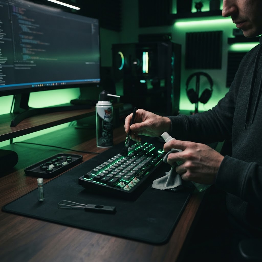 How to Clean and Sanitize Your Computer Keyboard