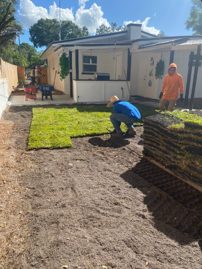 Sod Lawn Installation — Bradenton, FL