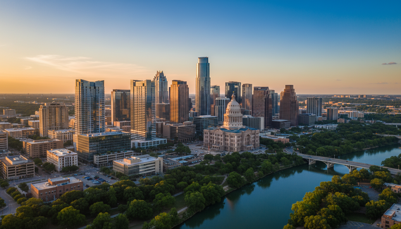 Downtown Austin commercial district