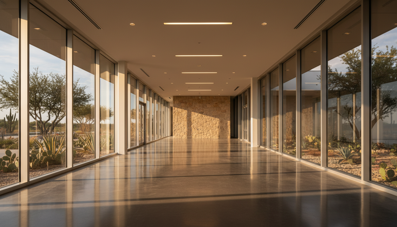 Commercial office interior