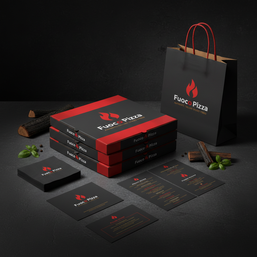 Fuoco Pizza — Brand Identity