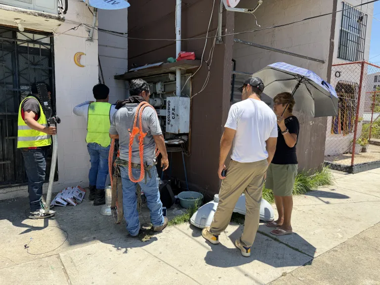 Instalación eléctrica en El Coloso