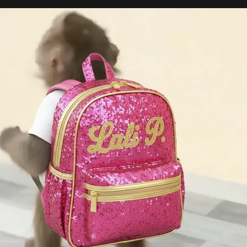 LALI P. MONKEY BACKPACK