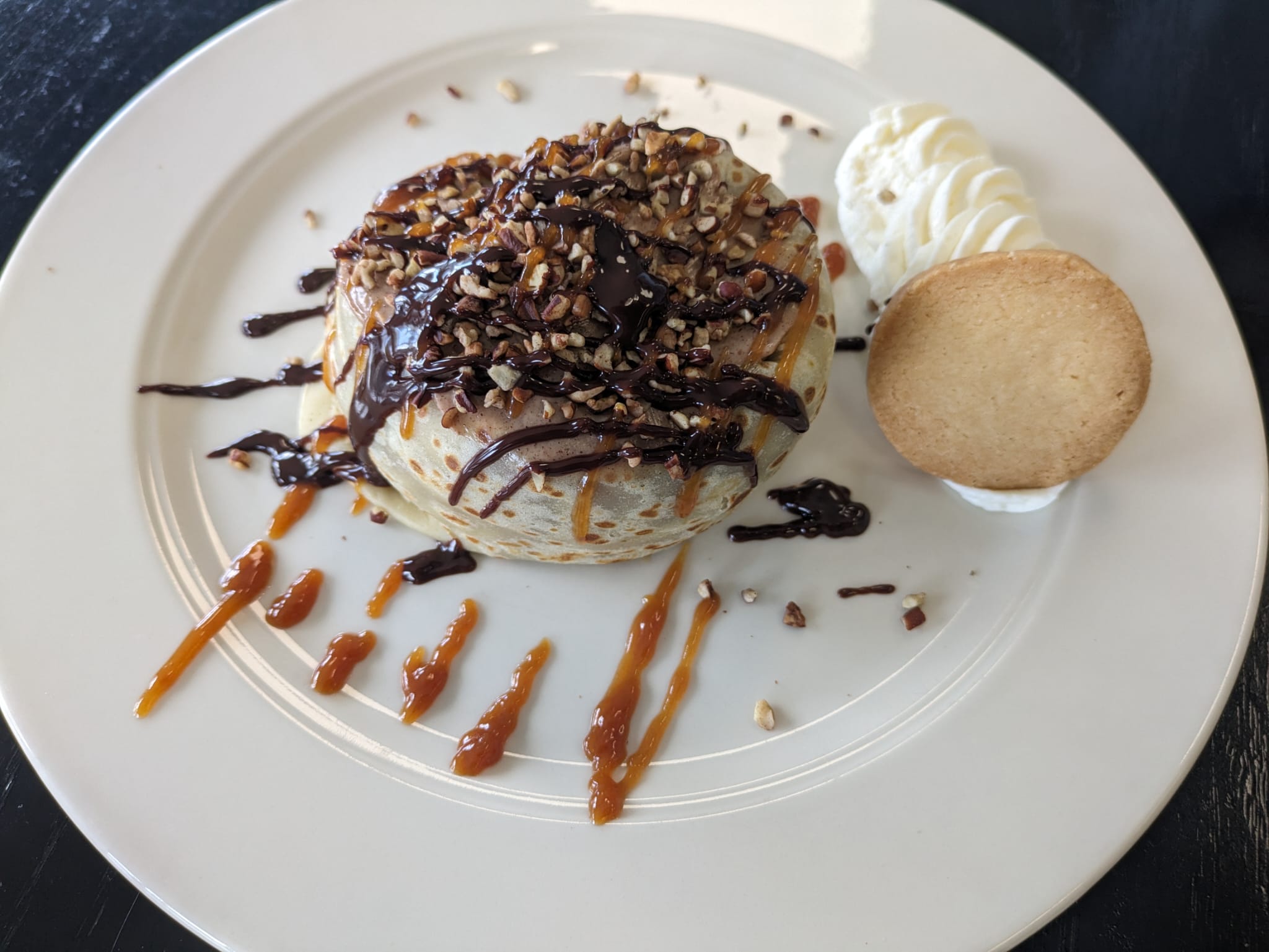 Banana Nut Crêpe