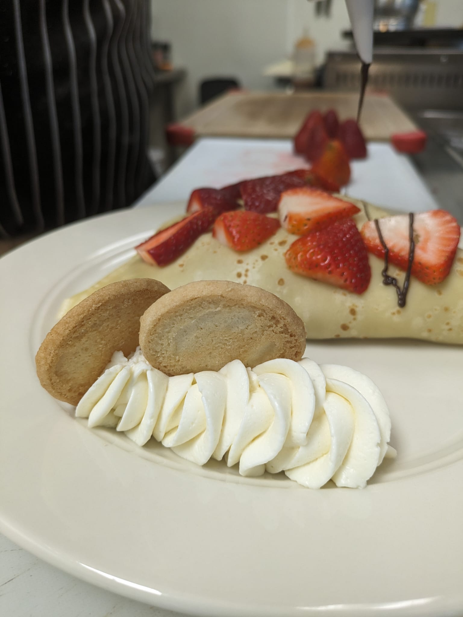 Fresh Fruit & Nutella Crepe
