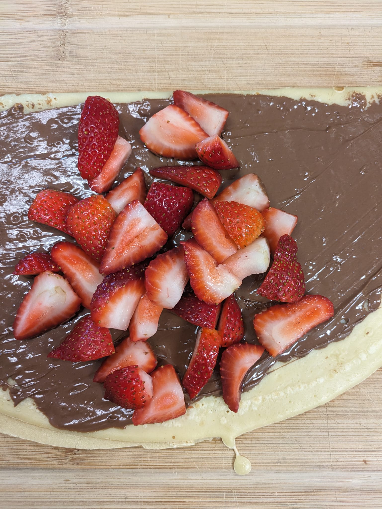 Strawberry & Nutella Crêpe
