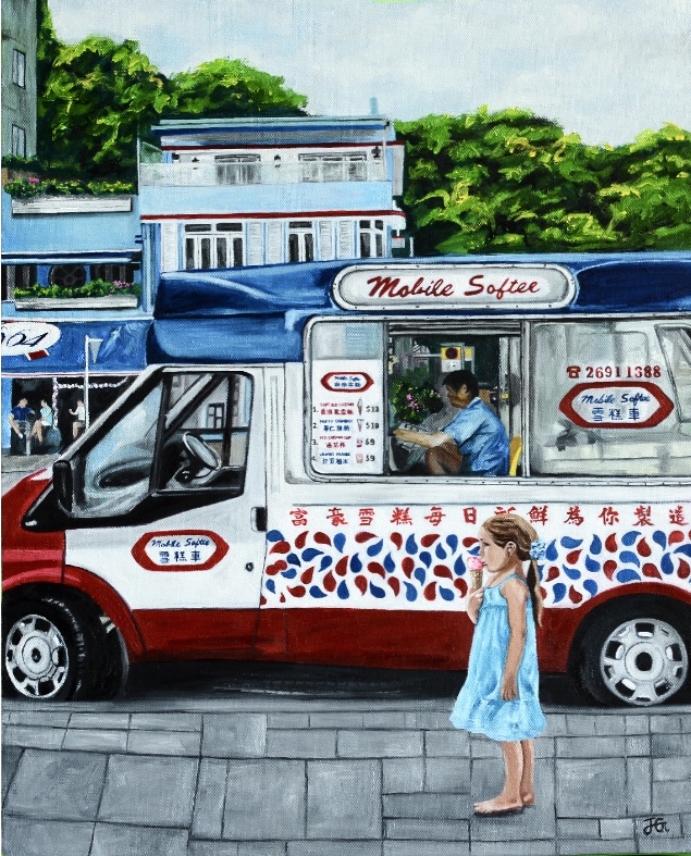 Mister Softee Truck at Stanley