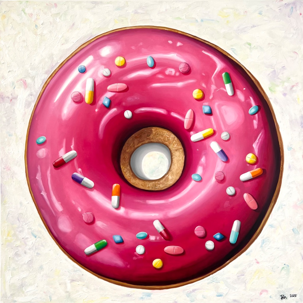 Pink Donut Addiction
