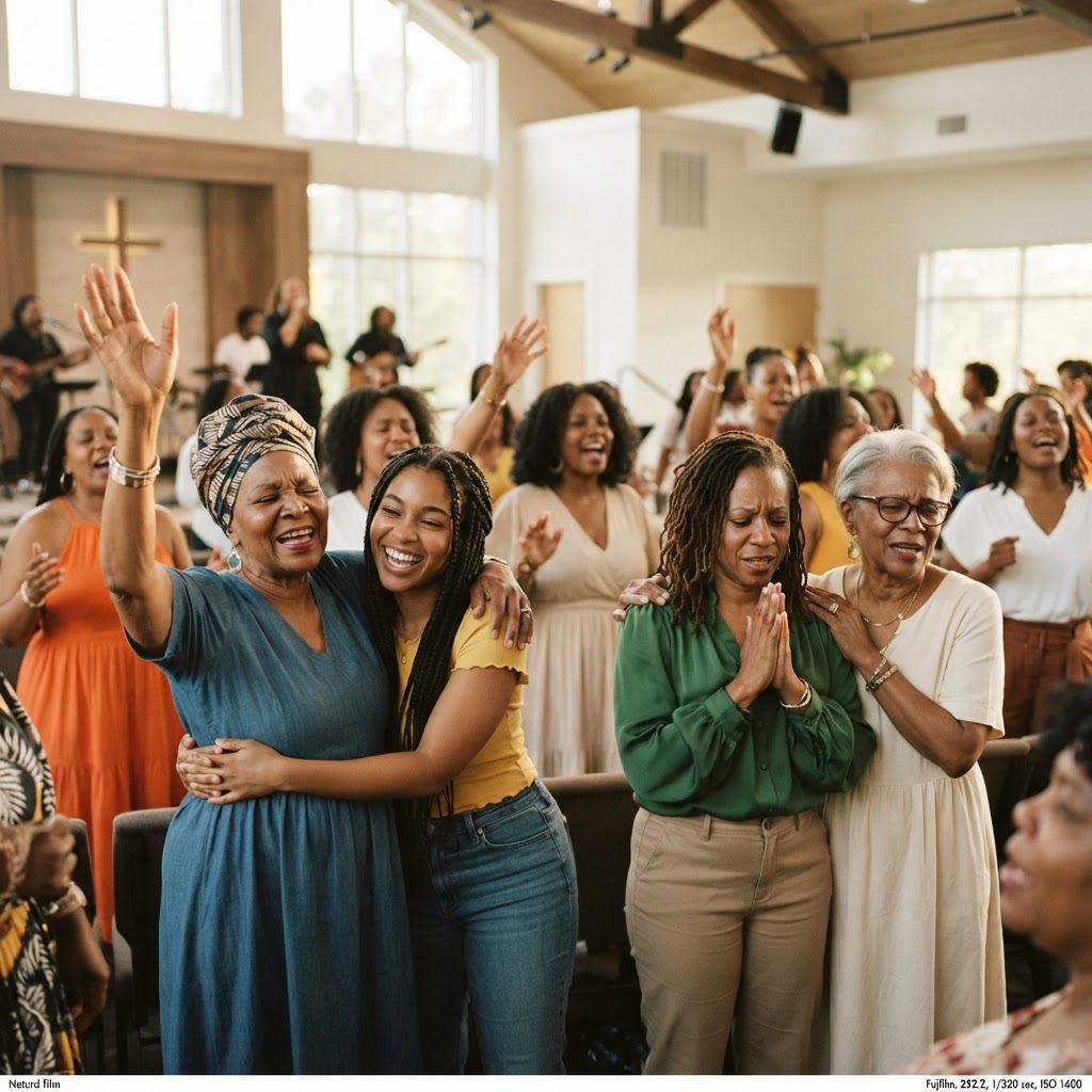 Grace Women in fellowship and worship