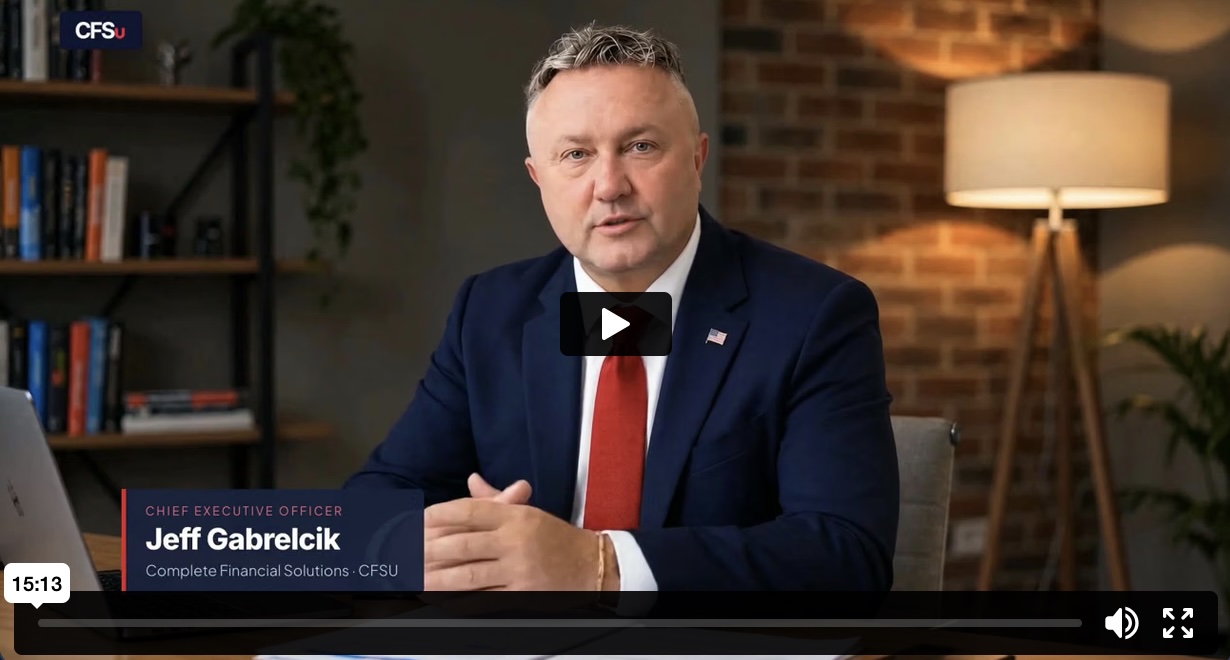 Complete Financial Solutions presentation - Jeff Gabrelcik, Chief Executive Officer