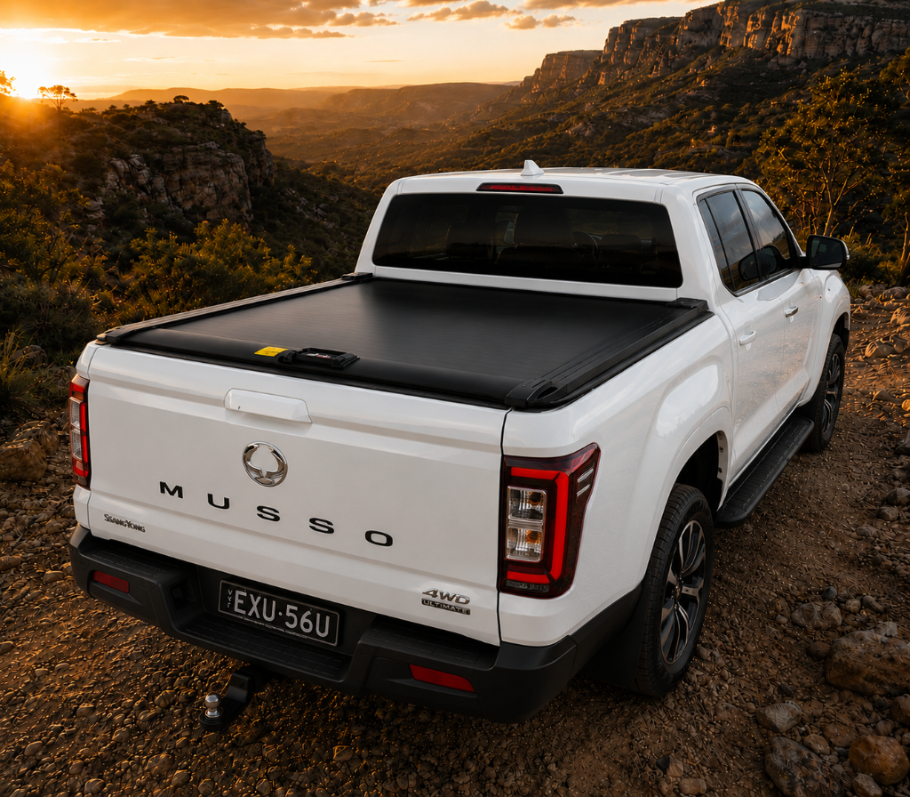 Manual roller shutter – SsangYong Musso
