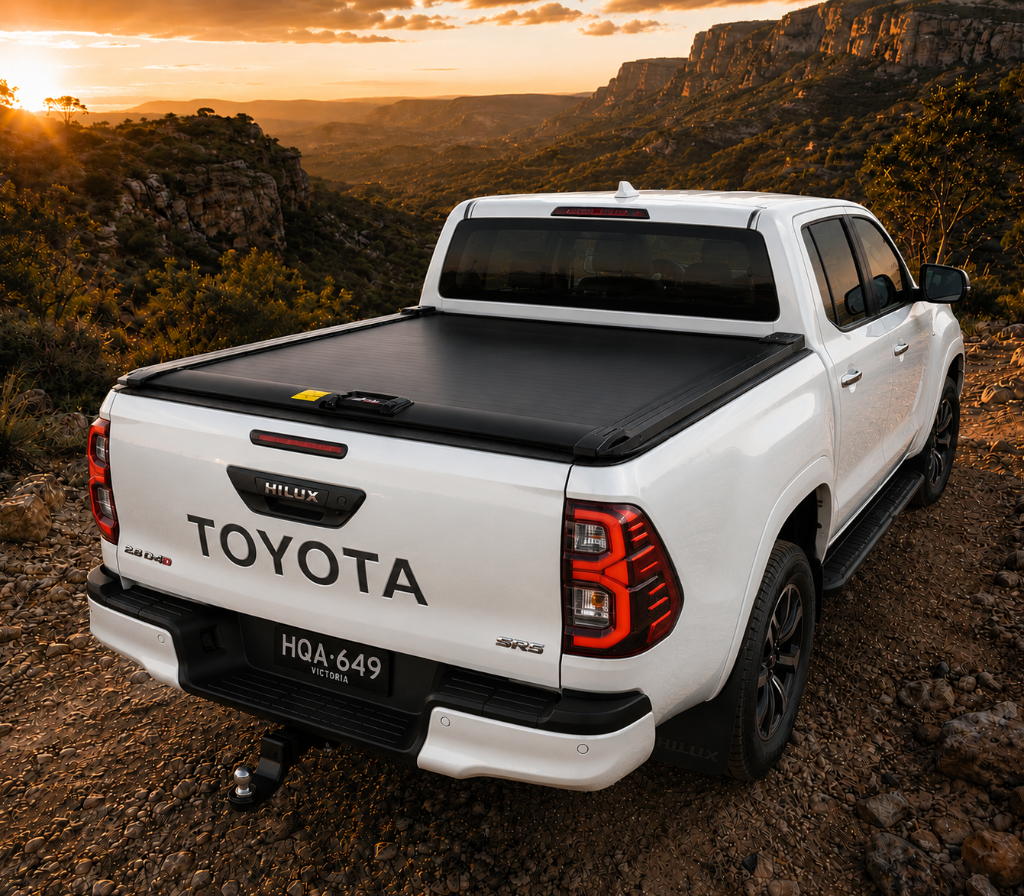 Manual roller shutter – Toyota Hilux