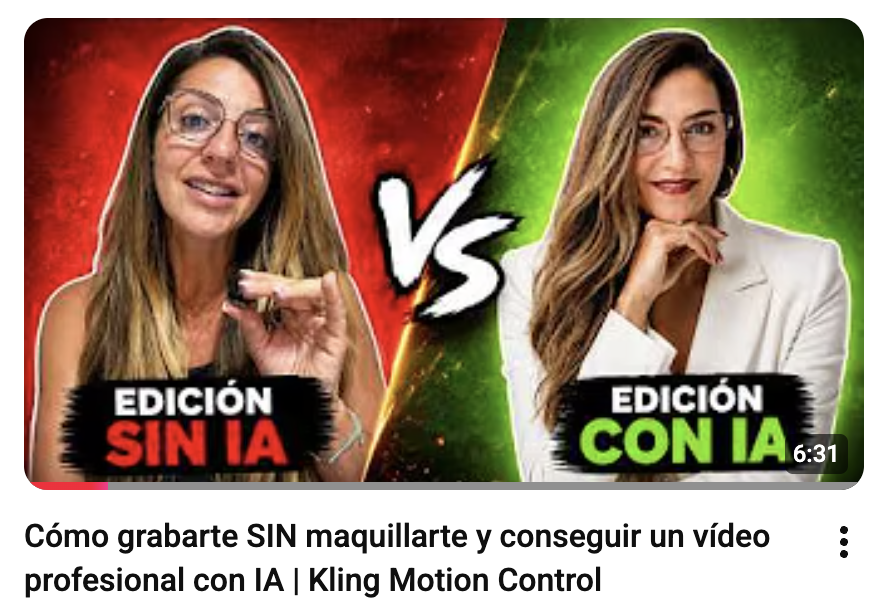 Edición Sin IA vs Edición Con IA — Lorena Mármol