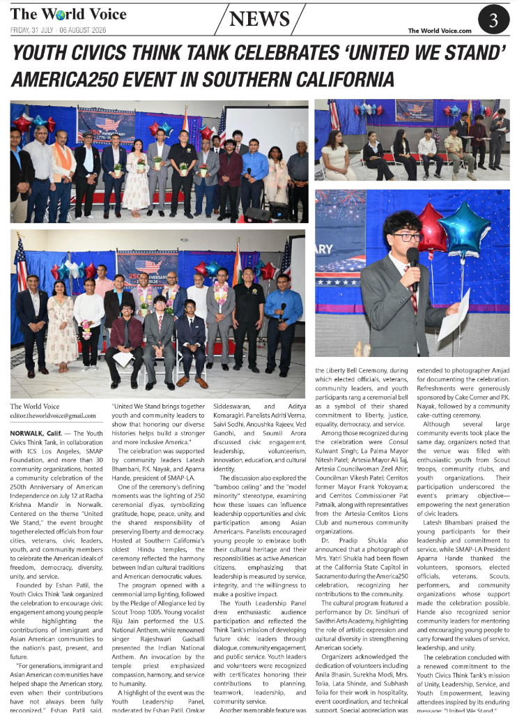 The World Voice article